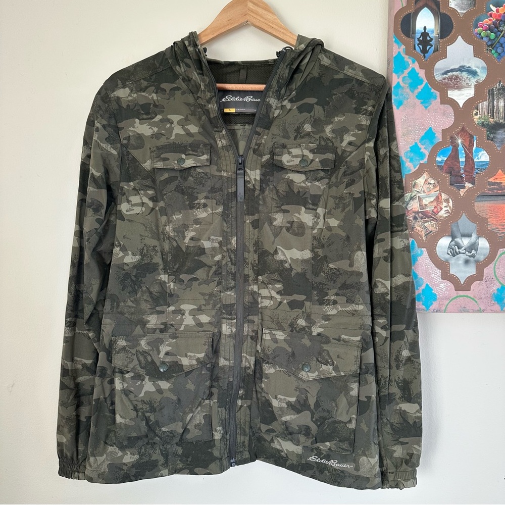 Eddie Bauer camo jacket